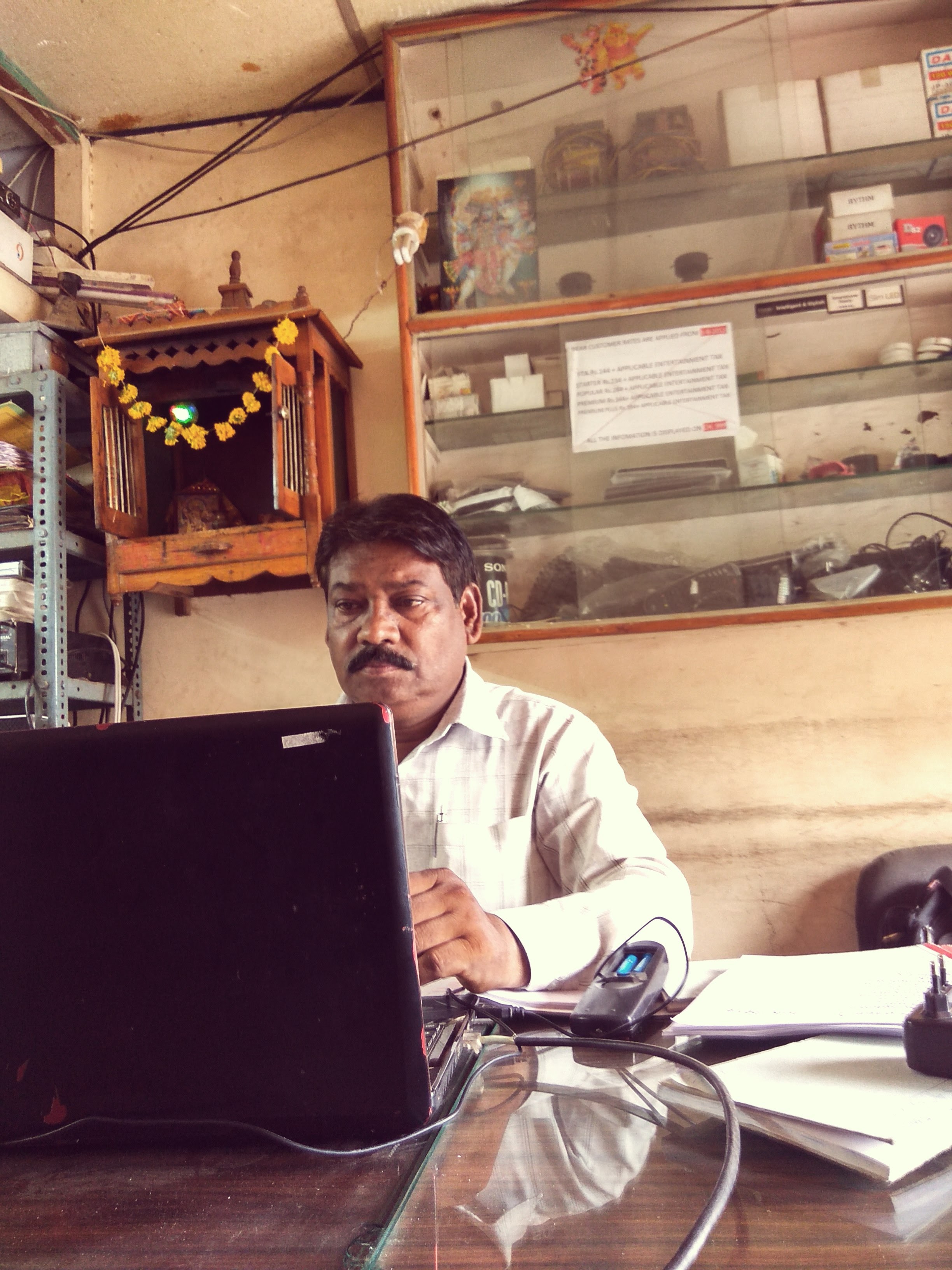 Late Vijaybhai Maurya, founder of Laxmi Cable Vision